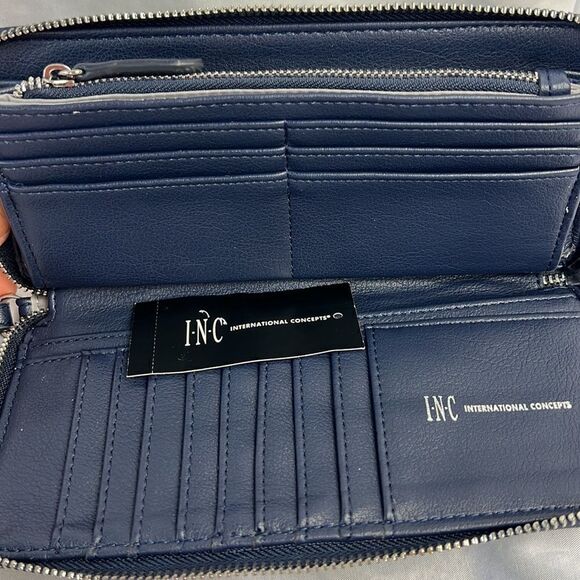 NWT Inc Blue wallet  - Picture 3 of 5